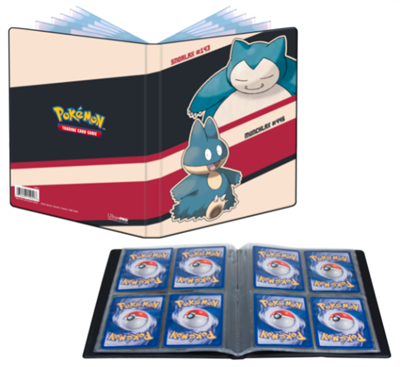 UP - SNORLAX & MUNCHLAX 4-POCKET PORTFOLIO FOR POKÉMON