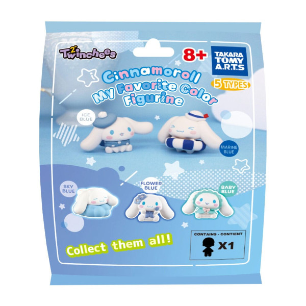 Sanrio Twinchees Minifiguren Cinamoroll My Favourite Colour 5 cm