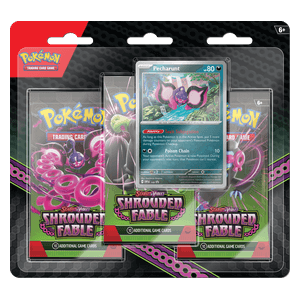 Pokemon TCG: Karmesin und Purpur 06.5 Nebel der Sagen - Blister 3er-Pack Infamomo