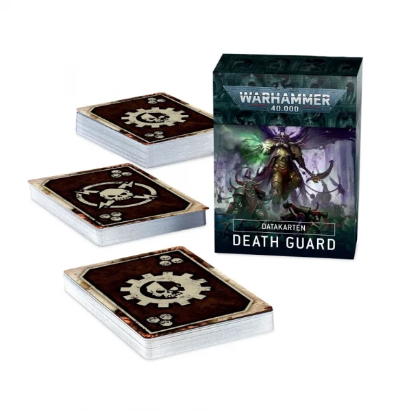 Warhammer 40,000: Datakarten / Datacards: Death Guard 2021 (DE)
