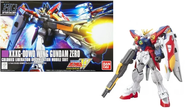 Model Kit: HG Gundam After Colony 174 - XXXG-OOWO Wing Gundam Zero 1/144