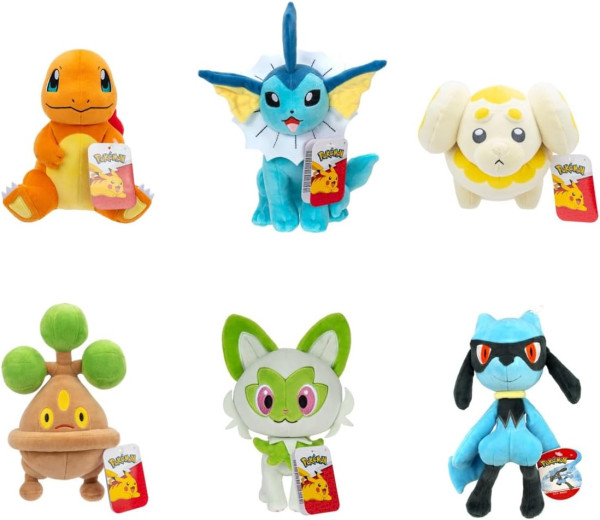Plüsch: Pokémon Plüschfiguren Series 2 20 cm Sortiment