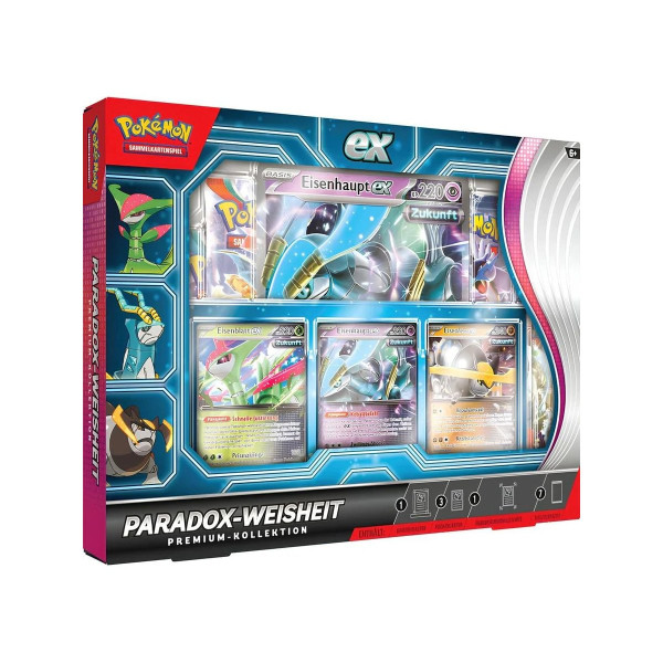 Pokemon TCG: Premium Kollektion - Paradox-Weisheit