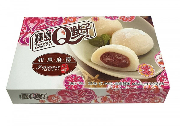 Snack: Mochi - Rote Bohne / Red Bean Azuki Box 210g
