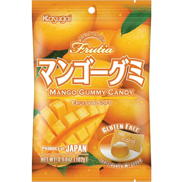 Snack: Frutia Gummy Candy - Mango 102g