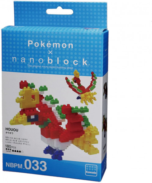 Nanoblock Pokemon 033 Ho Oh Nanoblock Merchandise Comic Portal