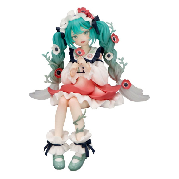 Figure: Hatsune Miku Noodle Stopper PVC Statue Flower Fairy Anemone 14 cm