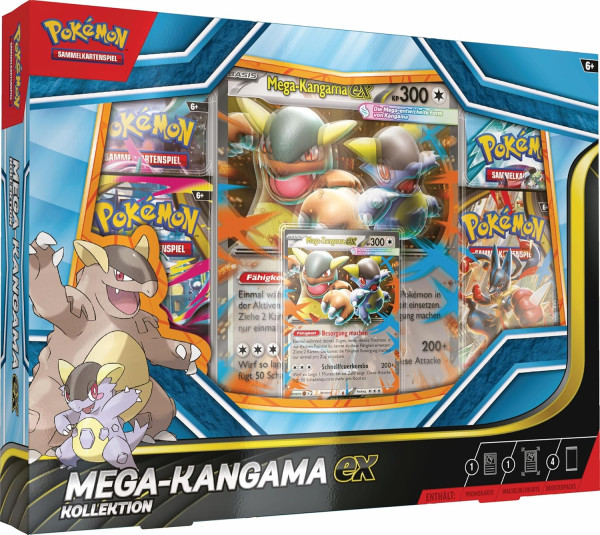 Pokemon TCG: Mega-Kangama EX Kollektion