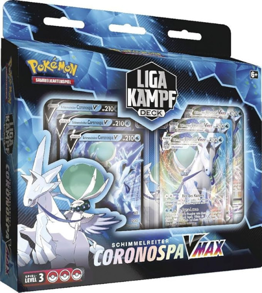 Pokemon TCG: Liga Kampfdeck - Rappenreiter/Schimmelreiter Coronospa VMAX