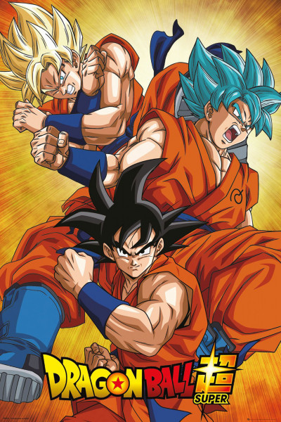 Poster: C28 Dragon Ball Super Goku 91,5 x 61 cm