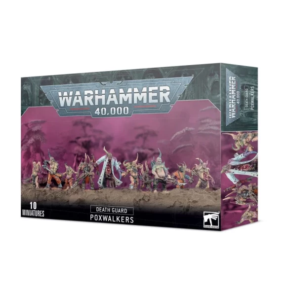 Warhammer 40,000: 43-76 Death Guard - Poxwalkers / Seuchenwandler 2021