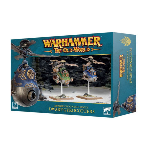 Warhammer The Old World: 10-13 Dwarfen Mountain Holds - Gyrocopters and Gyrobombers 2024