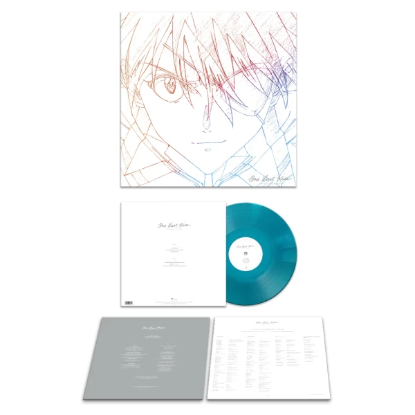 LP / VINYL - Neon Genesis Evangelion - One Last Kiss - Hikaru Utada (2 LP) Translucent Crystal Blue