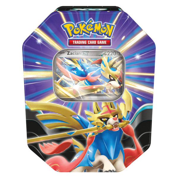 Pokemon TCG: Tin #122 Zacian ex Tin-Box