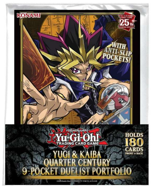 YGO - Yugi & Kaiba Quarter Century 9-Pocket Portfolio