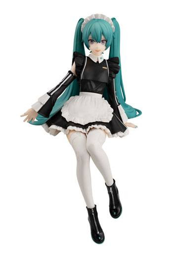 Figure: Hatsune Miku Noodle Stopper PVC Statue Hatsune Miku Sporty Maid Ver. 17 cm