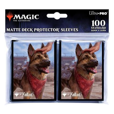 UP - FALLOUT 100CT DECK PROTECTOR SLEEVES A FOR MAGIC: THE GATHERING