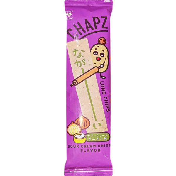 Snack: Chapz Long Chips - Sour Cream Onion Flavour 75g