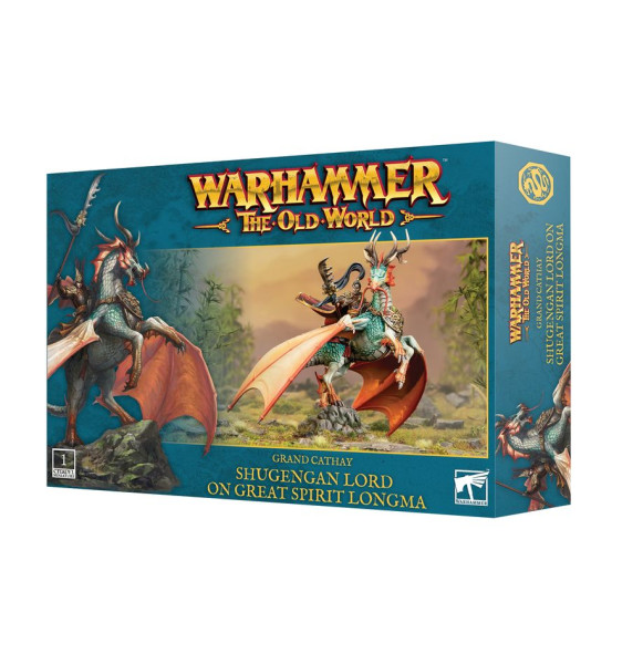 Warhammer The Old World: 06-207: Shugengan-Fürst auf Großem Geist Longma