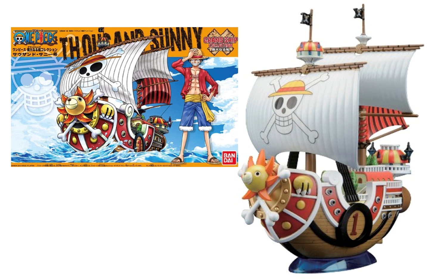 One Piece Grand Ship Collection 01 Thousand Sunny Straw Hat Pirates 1
