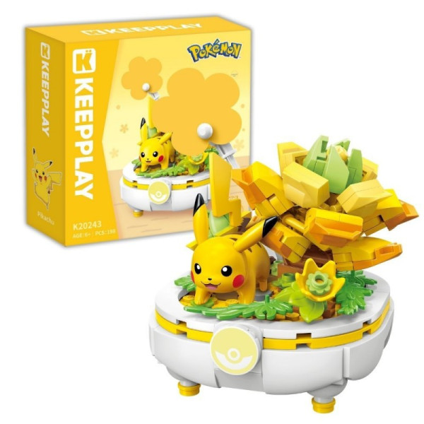 Bausatz: Pokemon Block Plant Series 02 - Pikachu