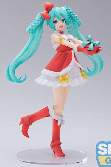 Figure: Hatsune Miku Series SPM PVC Statue Hatsune Miku Christmas Ver. 21 cm