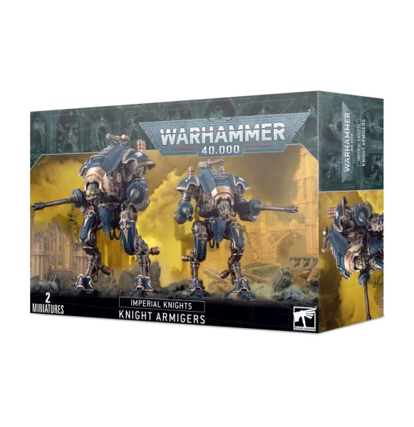 Warhammer 40,000: 54-20 Imperial Knights - Knight Armigers / Speerknappen