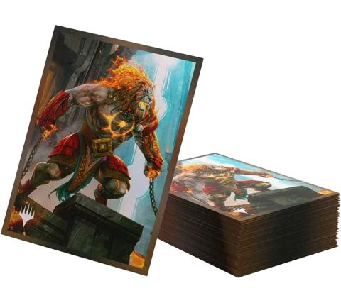Magic: The Gathering | Reality Fracture Premium Art Sleeves - Ajani, Path of Vengeance