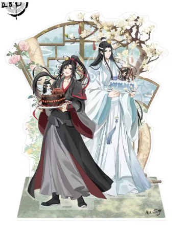 Acrylfigur: Grandmaster of Demonic Cultivation - Wei Wuxian & Lan Wangji (Birthday Version) 20cm