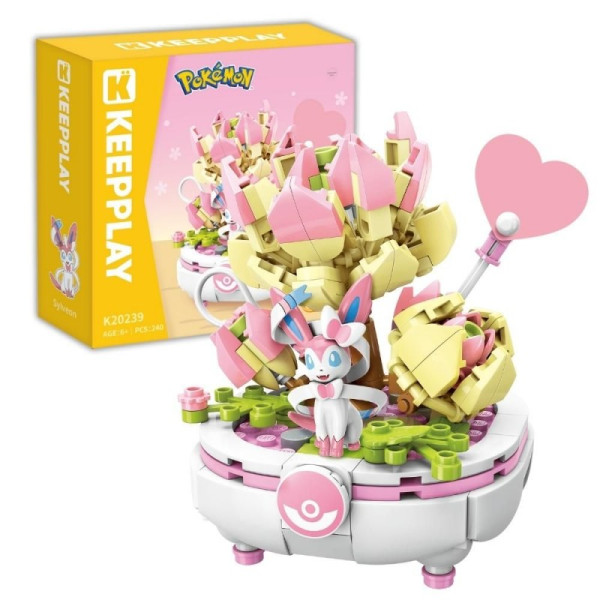 Bausatz: Pokemon Block Plant Series 02 - Feelinara / Sylveon