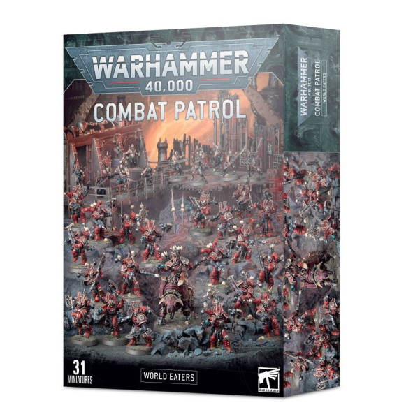 Warhammer 40 000: 43-71 World Eaters - Kampfpatrouille / Combat Patrol 2023