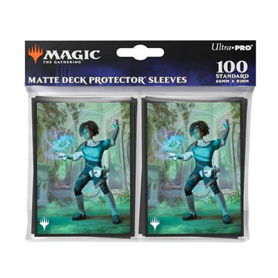 UP - Duskmourn 100ct Deck Protector Sleeves Commander D for Magic: The Gathering