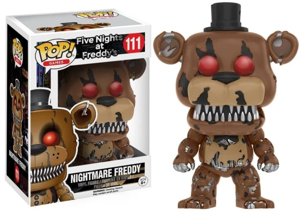 Funko POP! Games 111 Five Nights at Freddys - Nightmare Freddy 9 cm
