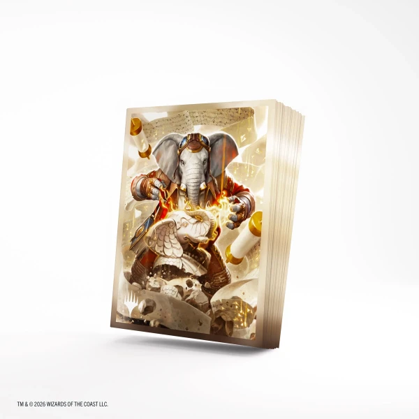 Magic: The Gathering | Secrets of Strixhaven Premium Art Sleeves - Quintorius, History Chaser