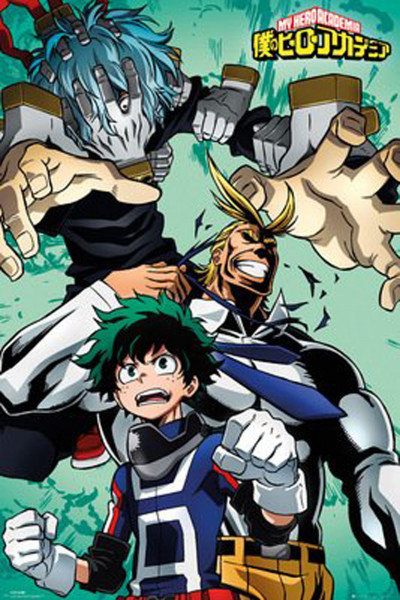 Poster: C58 My Hero Academia Collage 1 91,5 x 61 cm