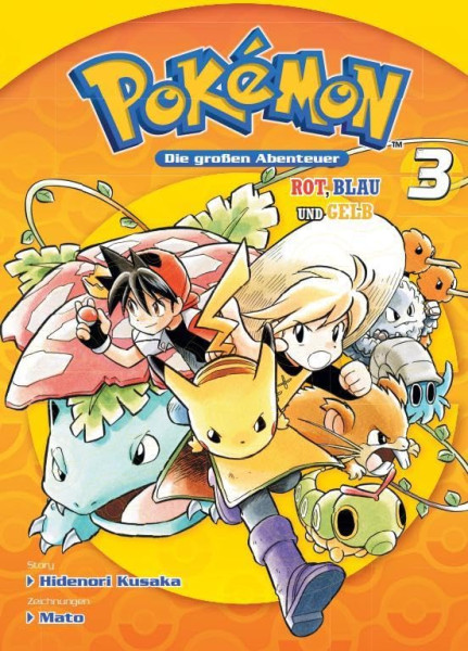 Pokemon - Die großen Abenteuer 03 - Rot, Blau und Gelb