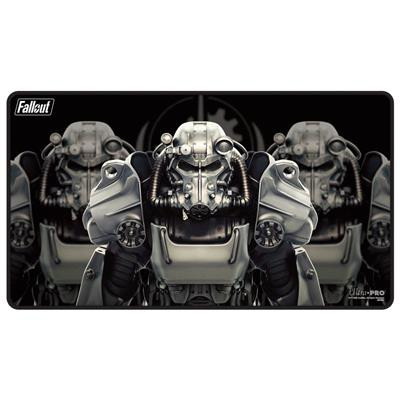 UP - Brotherhood of Steel Black-Stitched Playmat for Bethesda - Fallout