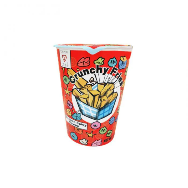 Snack: Crunchy Potato Fries - Sichuan Spicy Flavour 50g