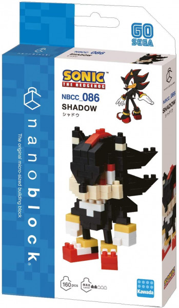 nanoblock nbcc-086: Sonic The Hedgehog - Shadow