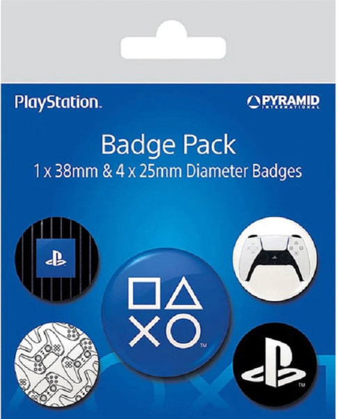 Button Badge Set: Playstation - Everything to play for