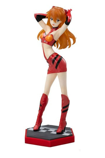 Figure: Evangelion Luminasta PVC Statue Evangelion Racing Asuka Shikinami Langley Pit Walk 25 cm