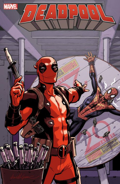 Deadpool Back in Black Comic Con 2017 Variant - 1500 Exemplare